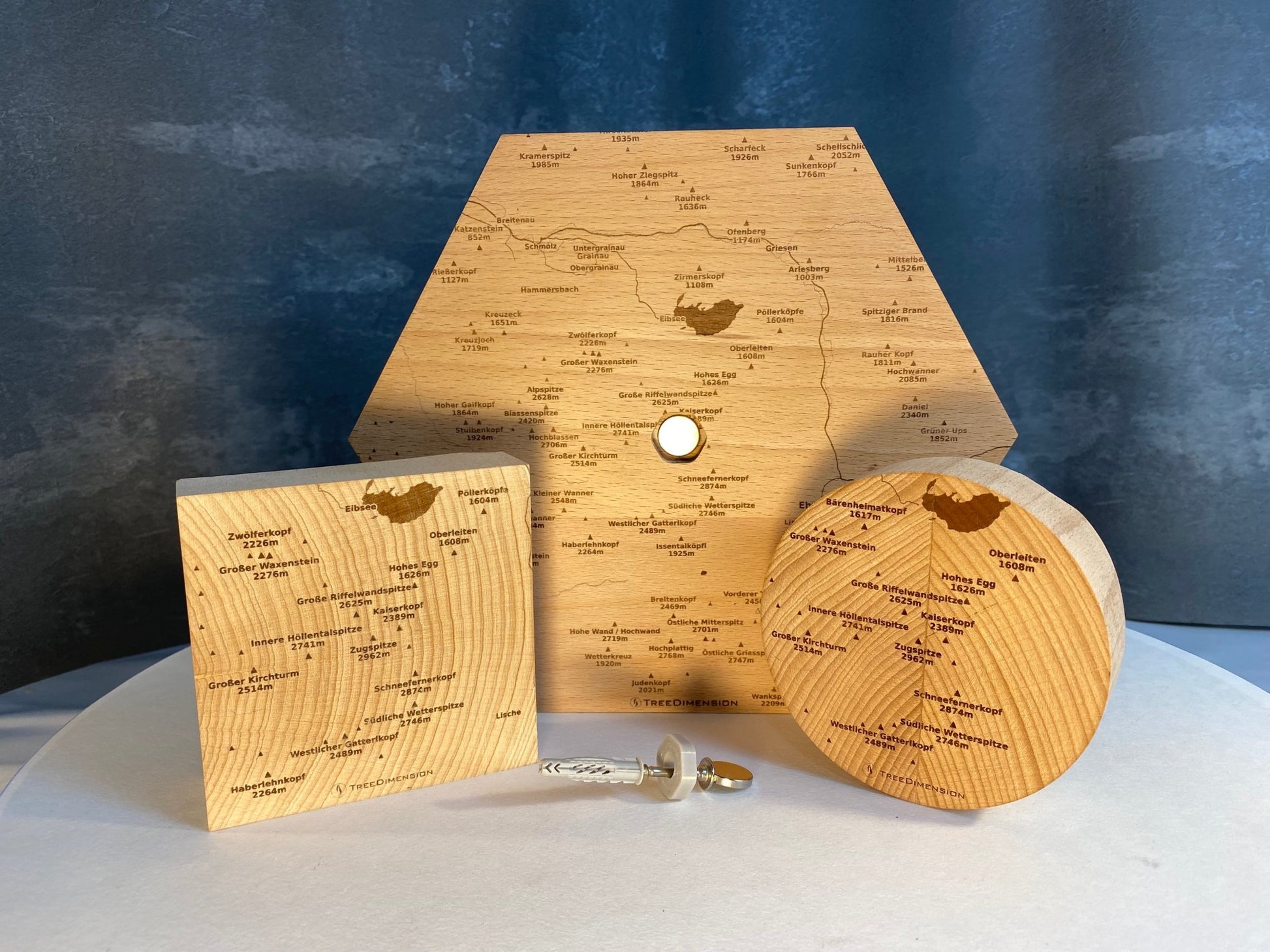SUMMIT - Bergrelief Zugspitze - TreeDimension