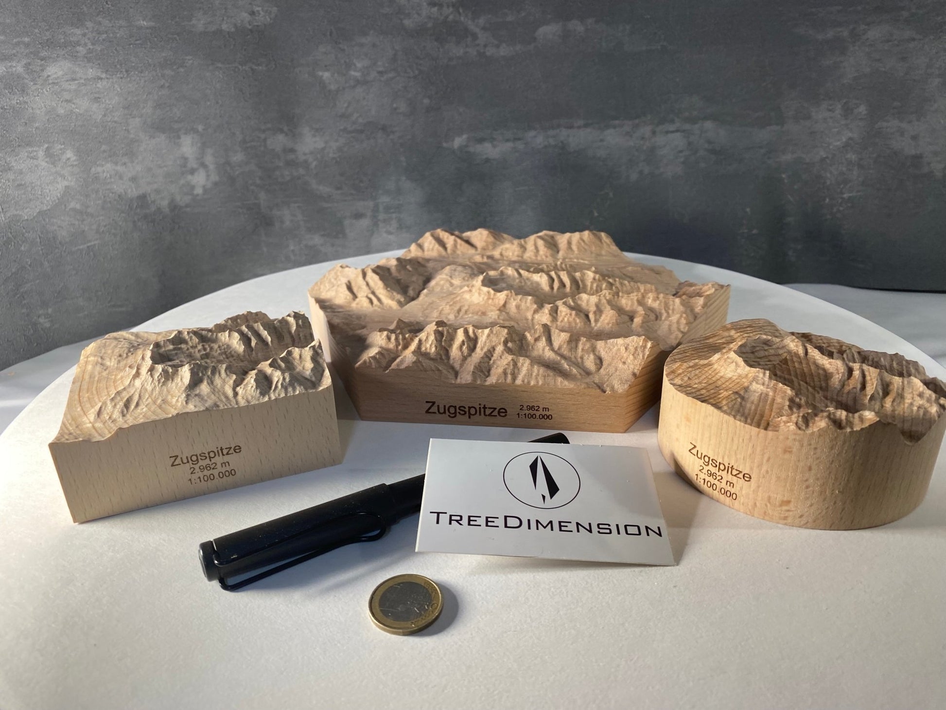 SUMMIT - Bergrelief Zugspitze - TreeDimension
